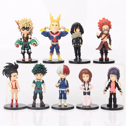 9 UNIDADES MY HERO ACADEMIA